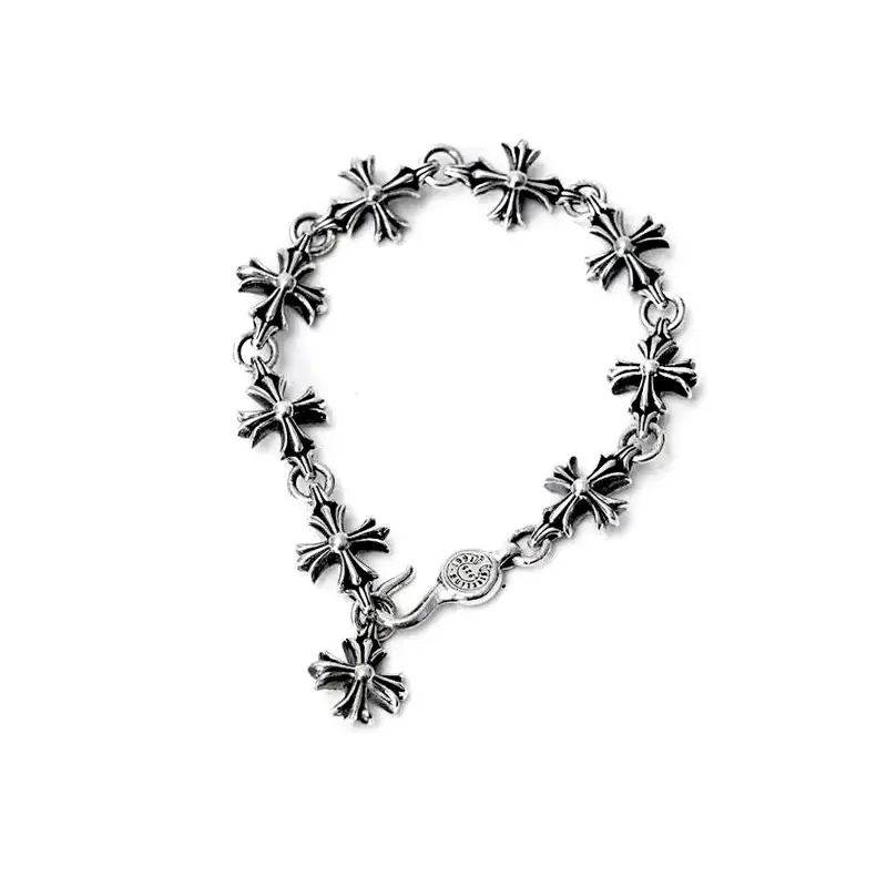 Chrome Hearts Design CH Plus Chain Bracelet