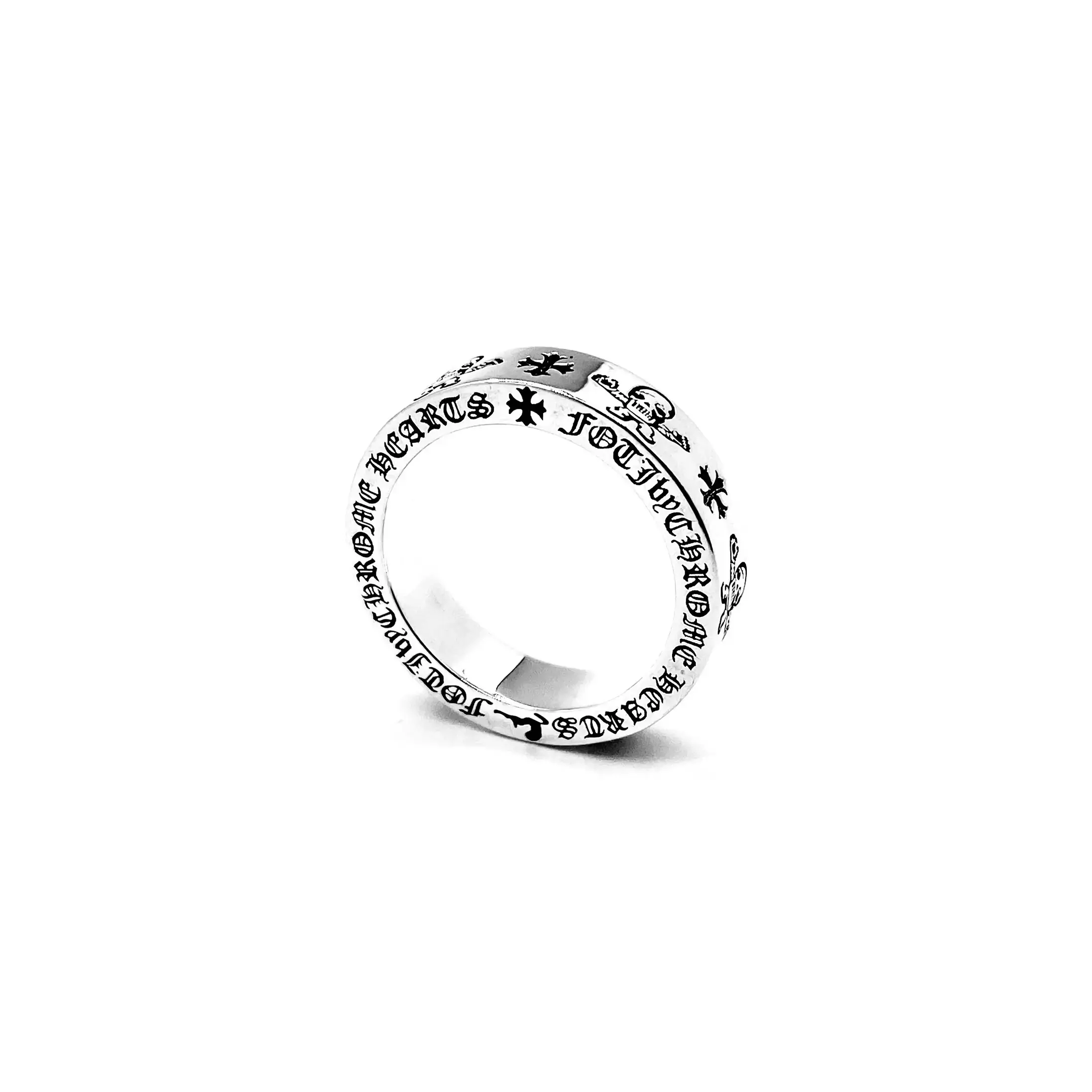 Chrome Hearts Rings - 6mm Foti Harris TeeTer Ring