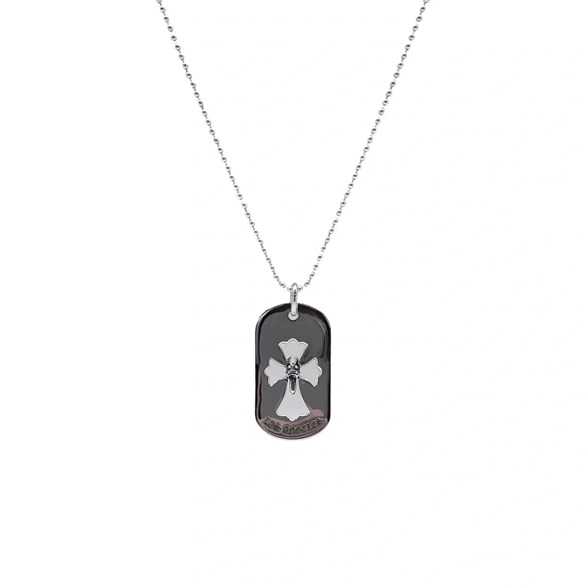 Cross Dagger Chrome Hearts Dog Tags Necklace