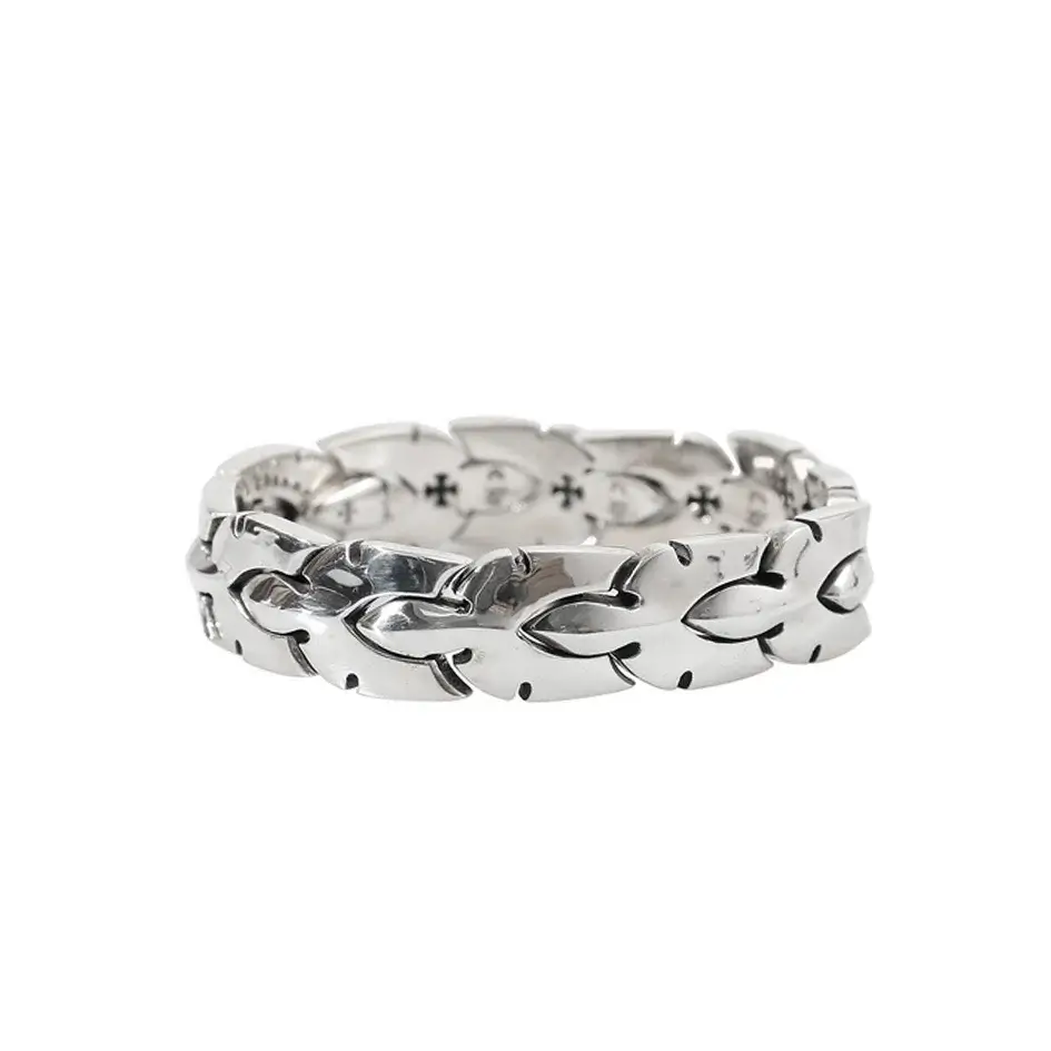 chrome hearts link bracelet