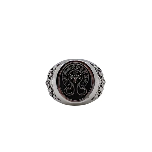 Chrome Hearts Logo Horseshoe Ring