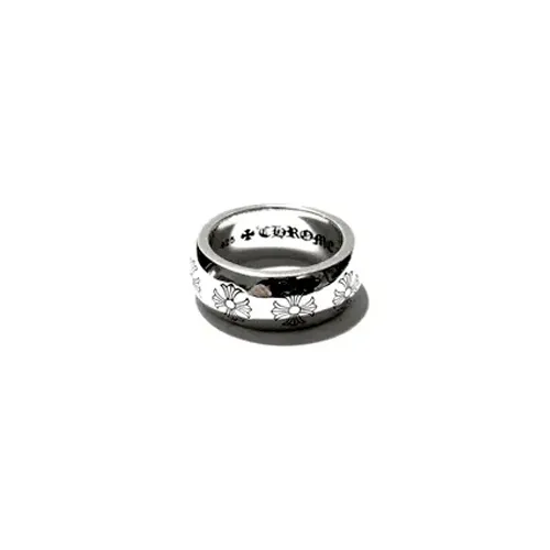 Chrome Hearts Ring Cross Arc Ring