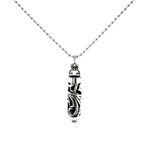 chrome hearts silver necklace - Totem Pendant