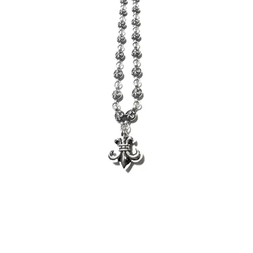 BS Fleur Pendant Beads Chrome Hearts Necklace Mens