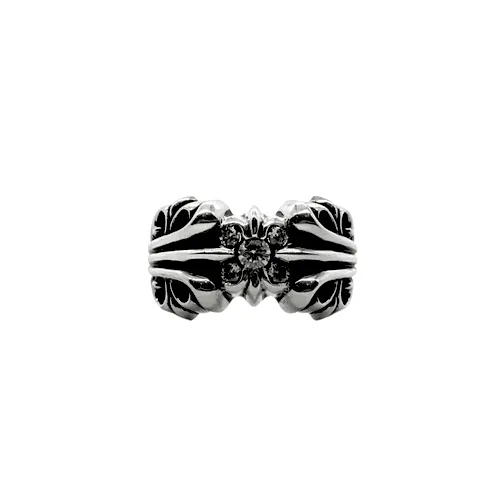 Chrome Hearts K&T Diamond Ring