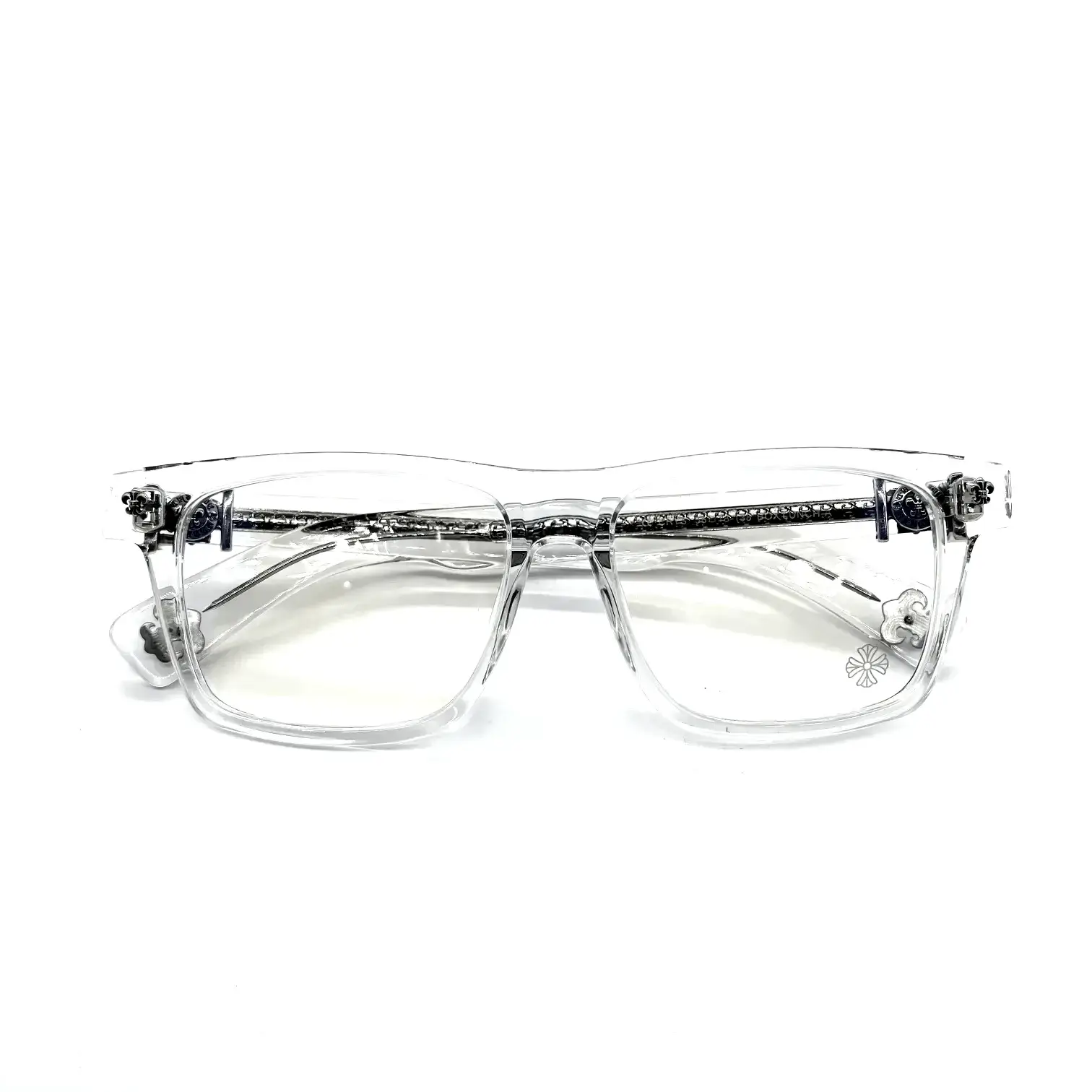 clear chrome hearts glasses