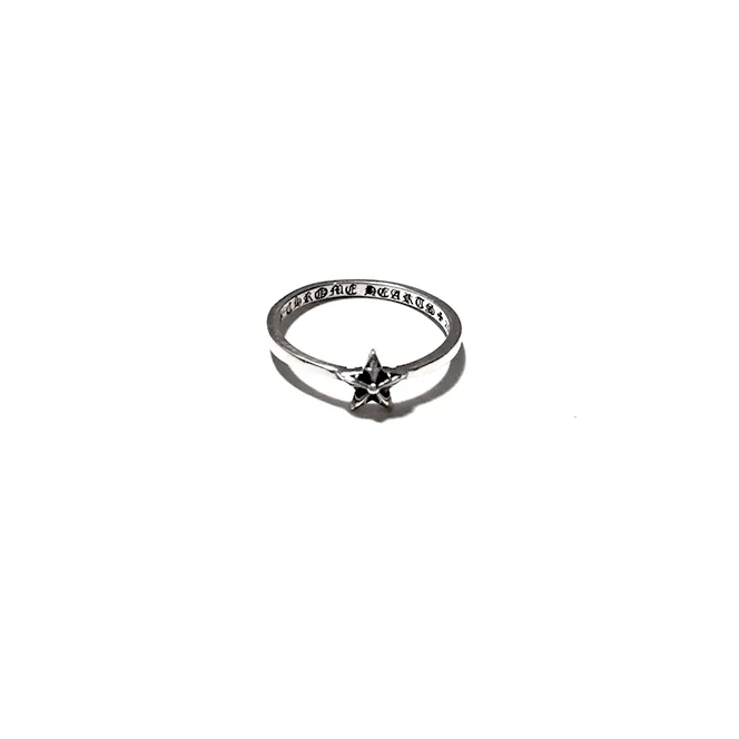 Five Pointed Star Chrome Hearts Bubble Gum Ring