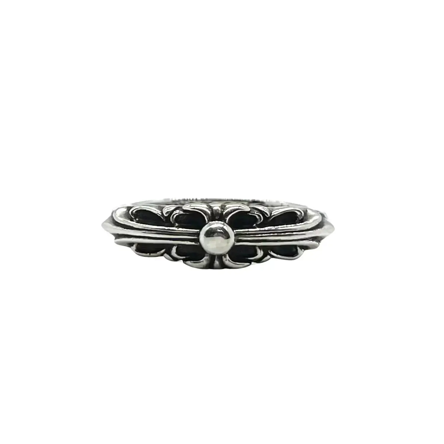 Chrome Hearts Floral Cross Baby Ring