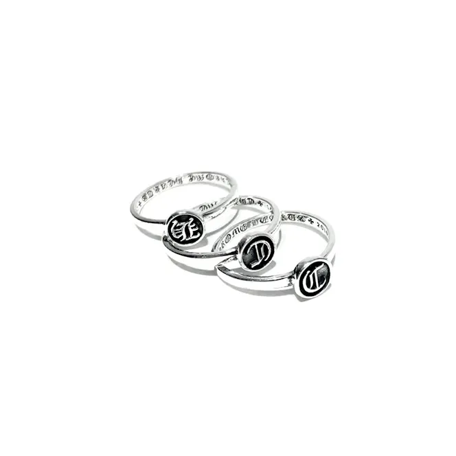 Chrome Hearts CH Logo Letter Ring