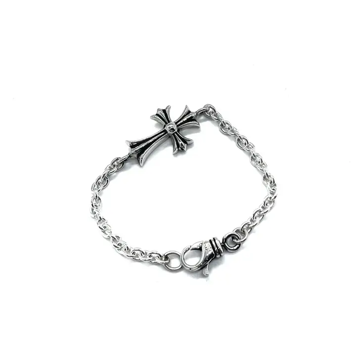 Chrome Hearts NE Chain Tiny Cross Bracelet