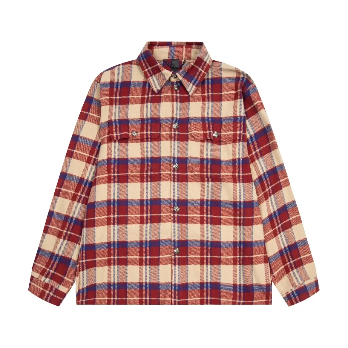 chrome hearts flannel shirt