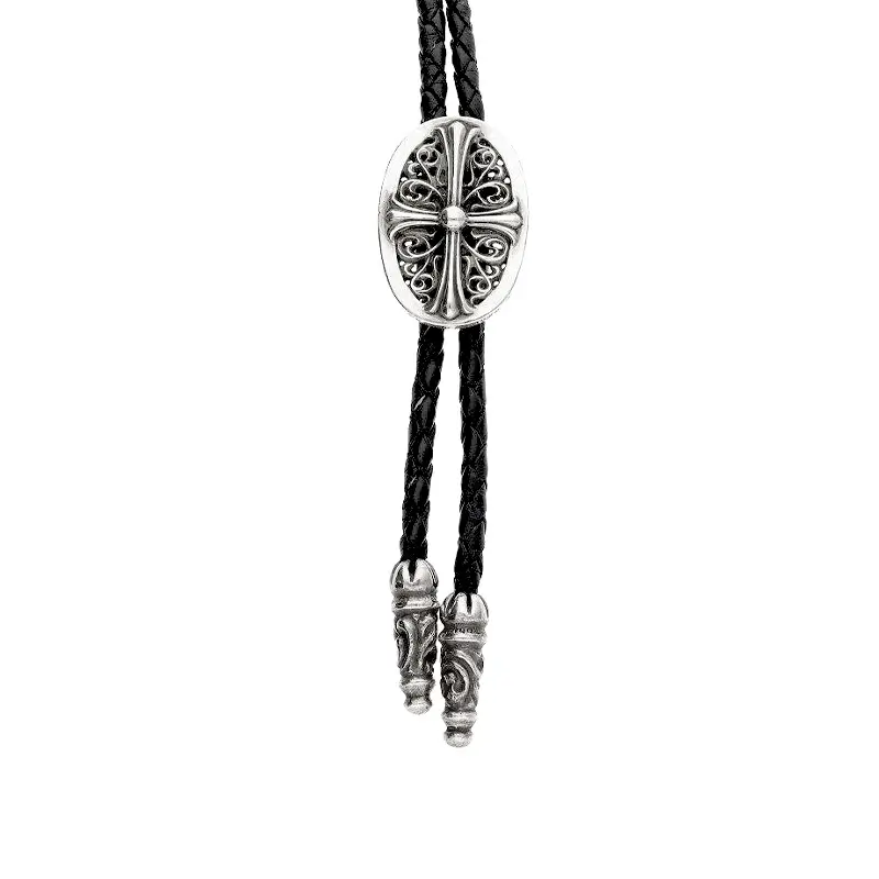 Keeper Chrome Hearts Leather Necklace