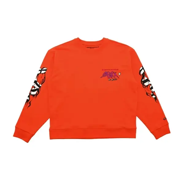 MATTY BOY SADISTIC LIPSTICK Chrome Hearts Orange Hoodie