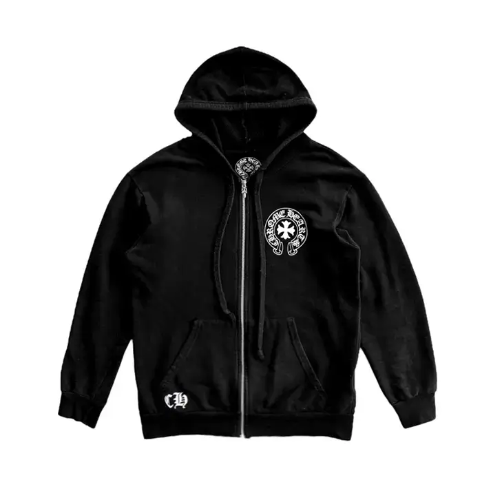 CH Letters Chrome Hearts Hoodie Zip Up