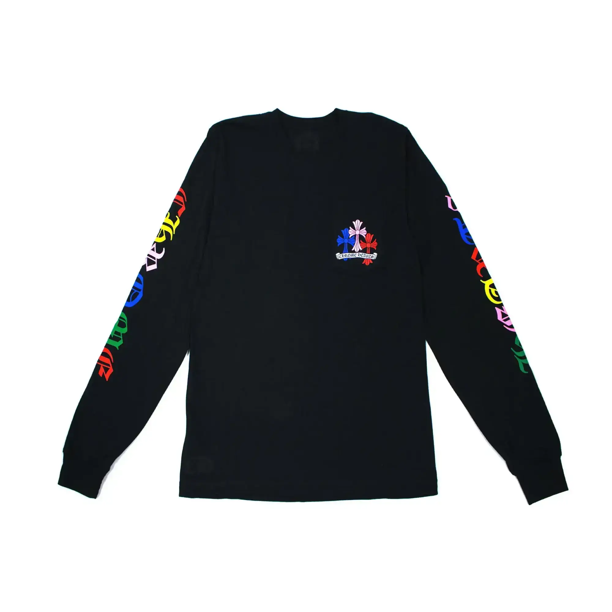 Multi Color Cemetery Chrome Hearts Long Sleeve Shirt