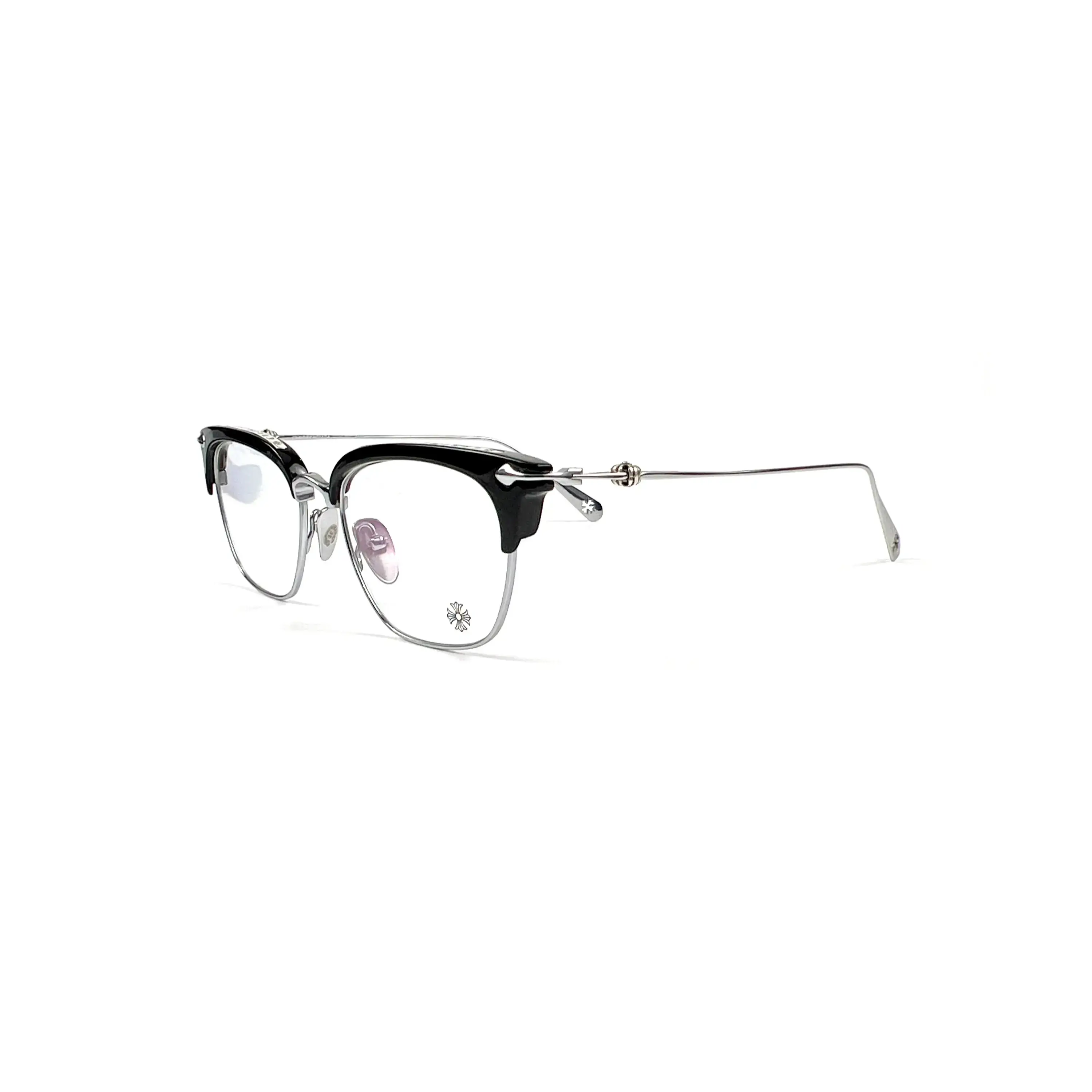 SLUN TRADICTION Black Chrome Hearts Glasses