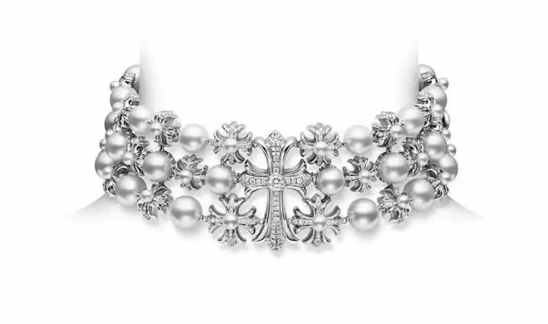 CHROME HEARTS x MIKIMOTO FONDLE ADMIRINGLY