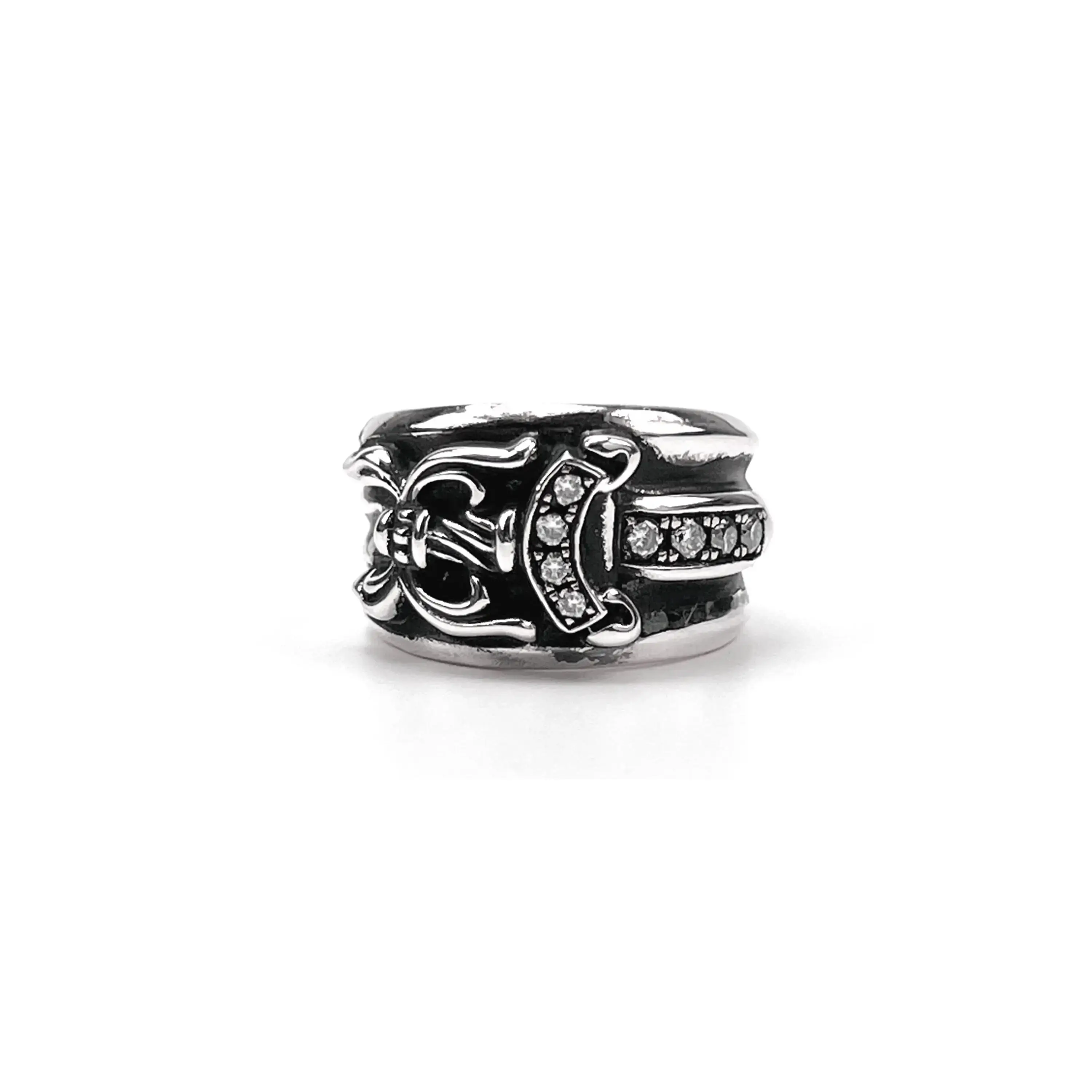 Chrome Hearts Diamond Dagger Ring