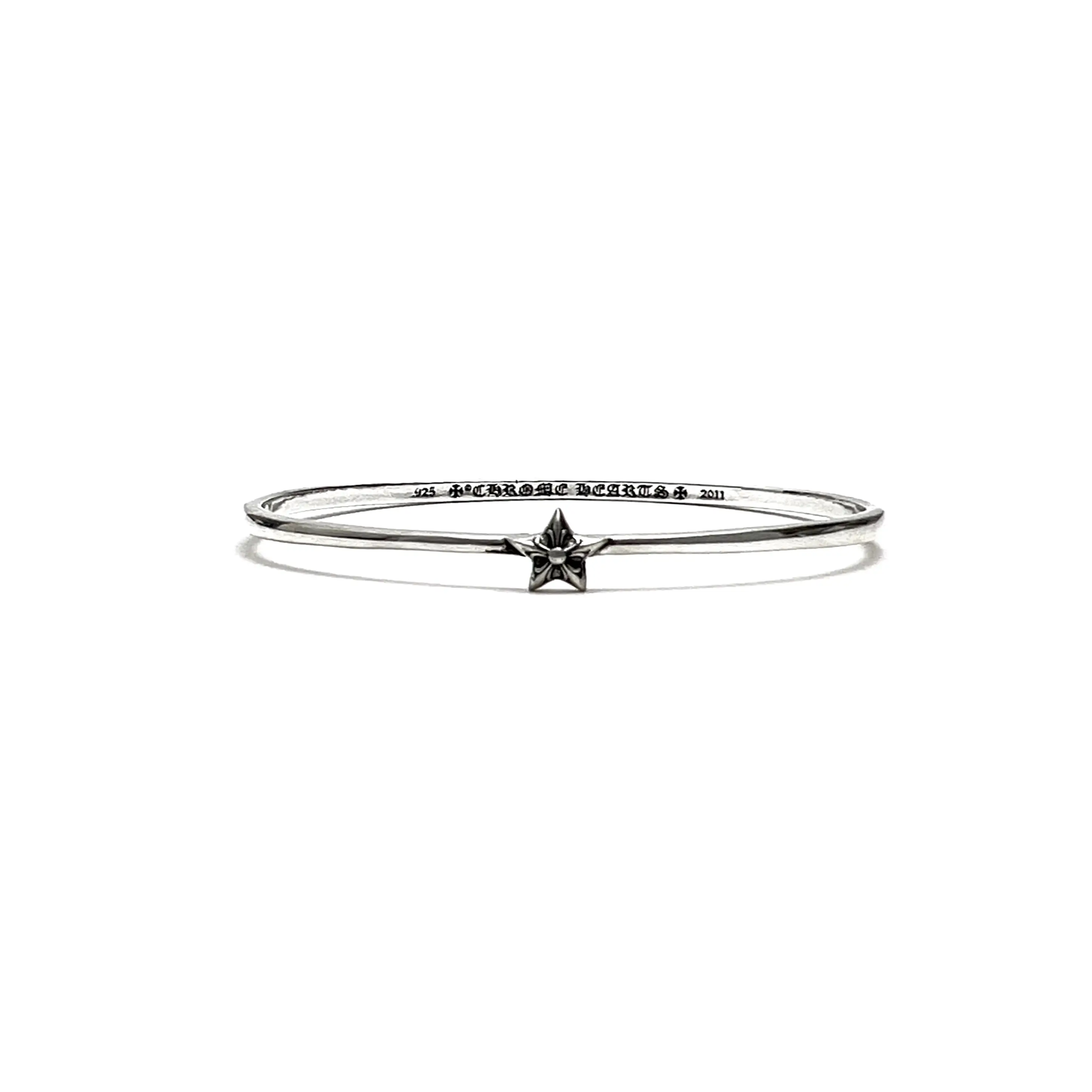 Five Pointed Star Chrome Hearts Cuff Bracelet