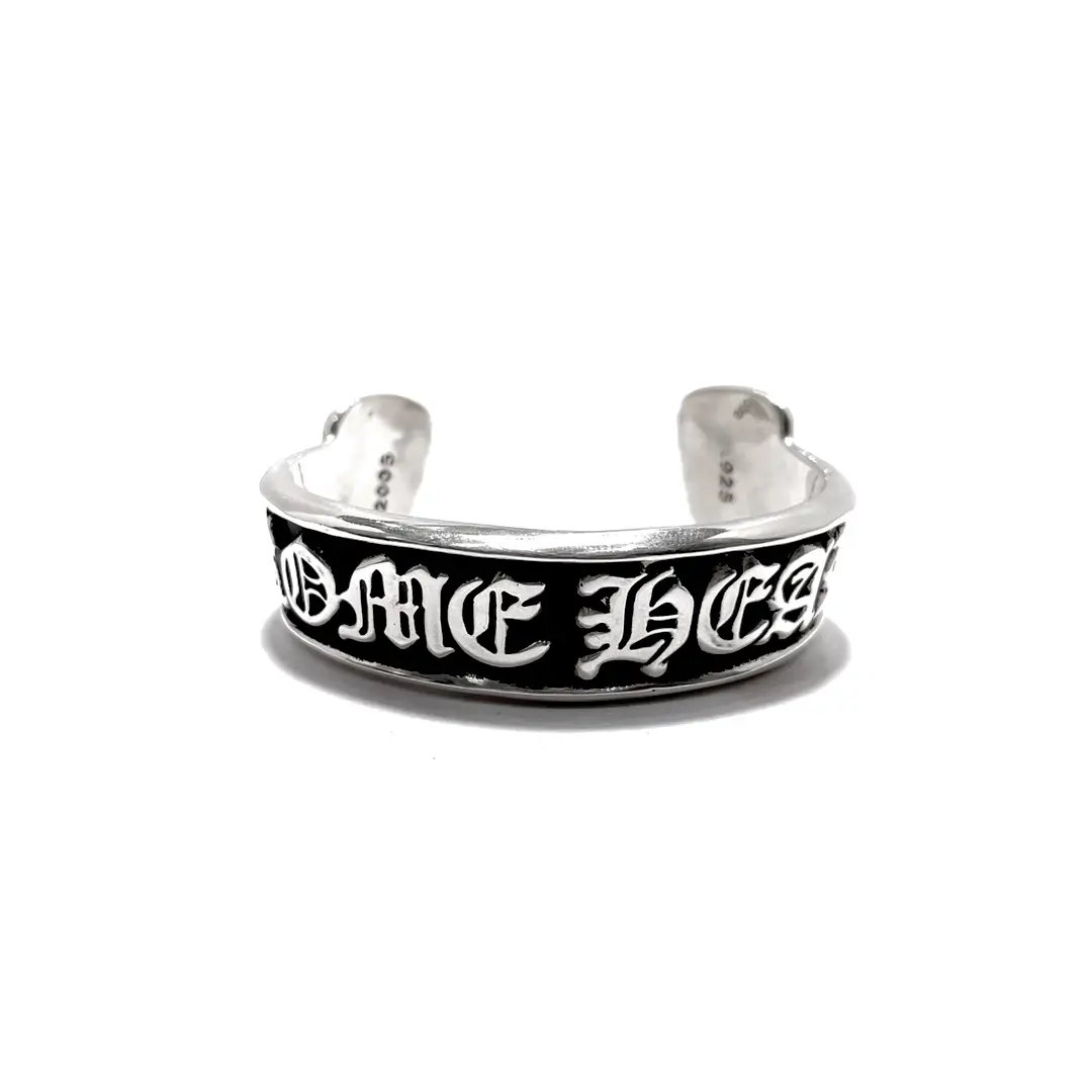 Chrome Hearts Label Scroll Bracelet