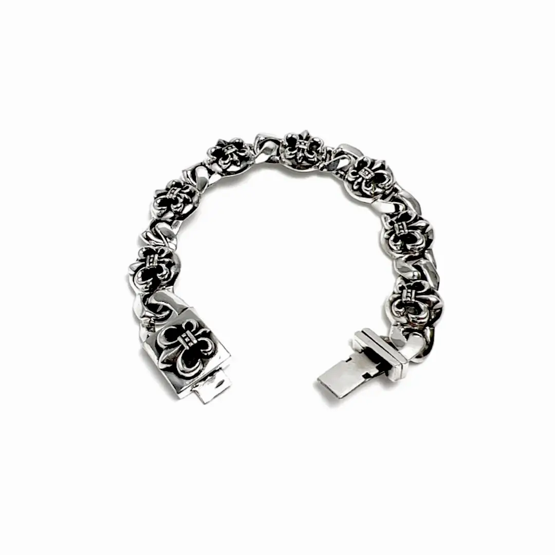 Chrome Hearts Fleur DE Lis Element Bracelet