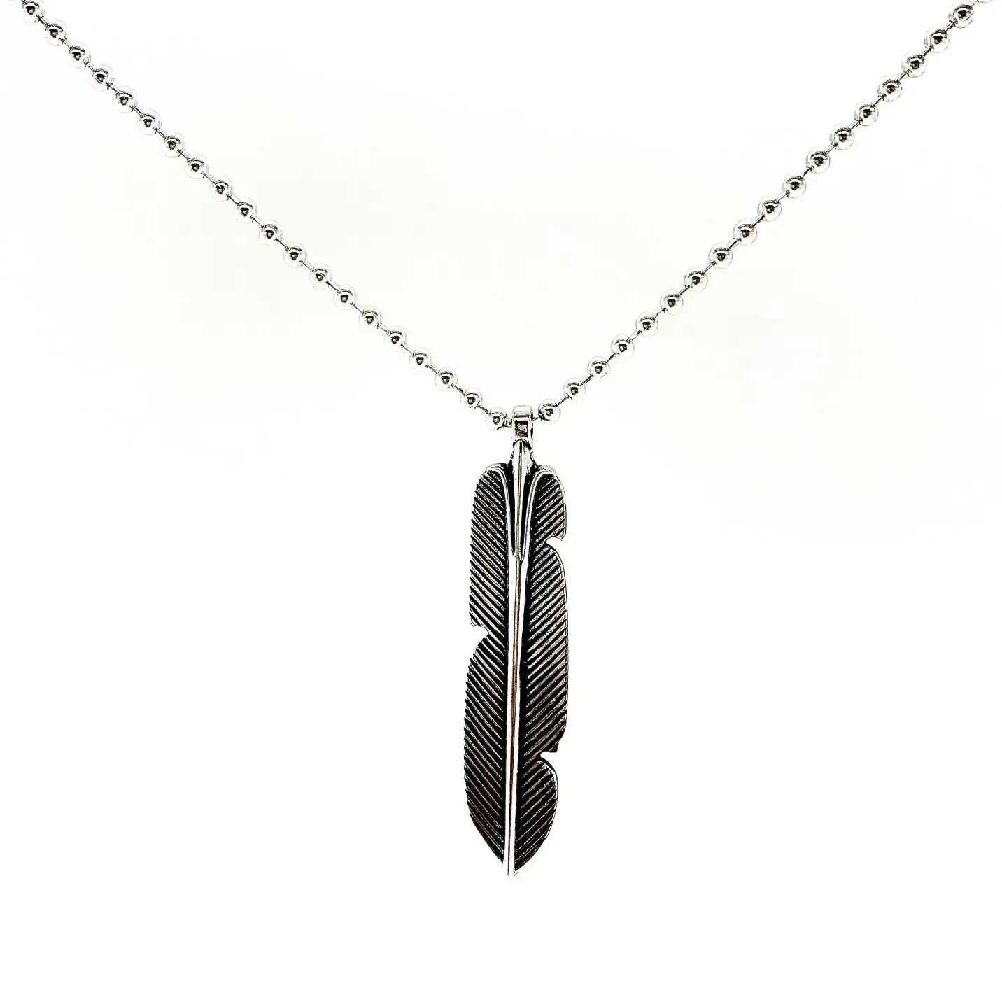 Chrome Hearts Feather Necklace