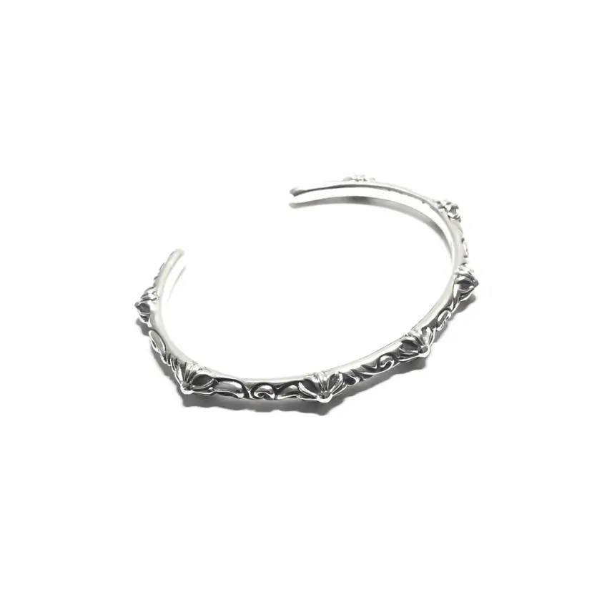 SBT Cross Eternal Vine Chrome Hearts Bracelet On Wrist