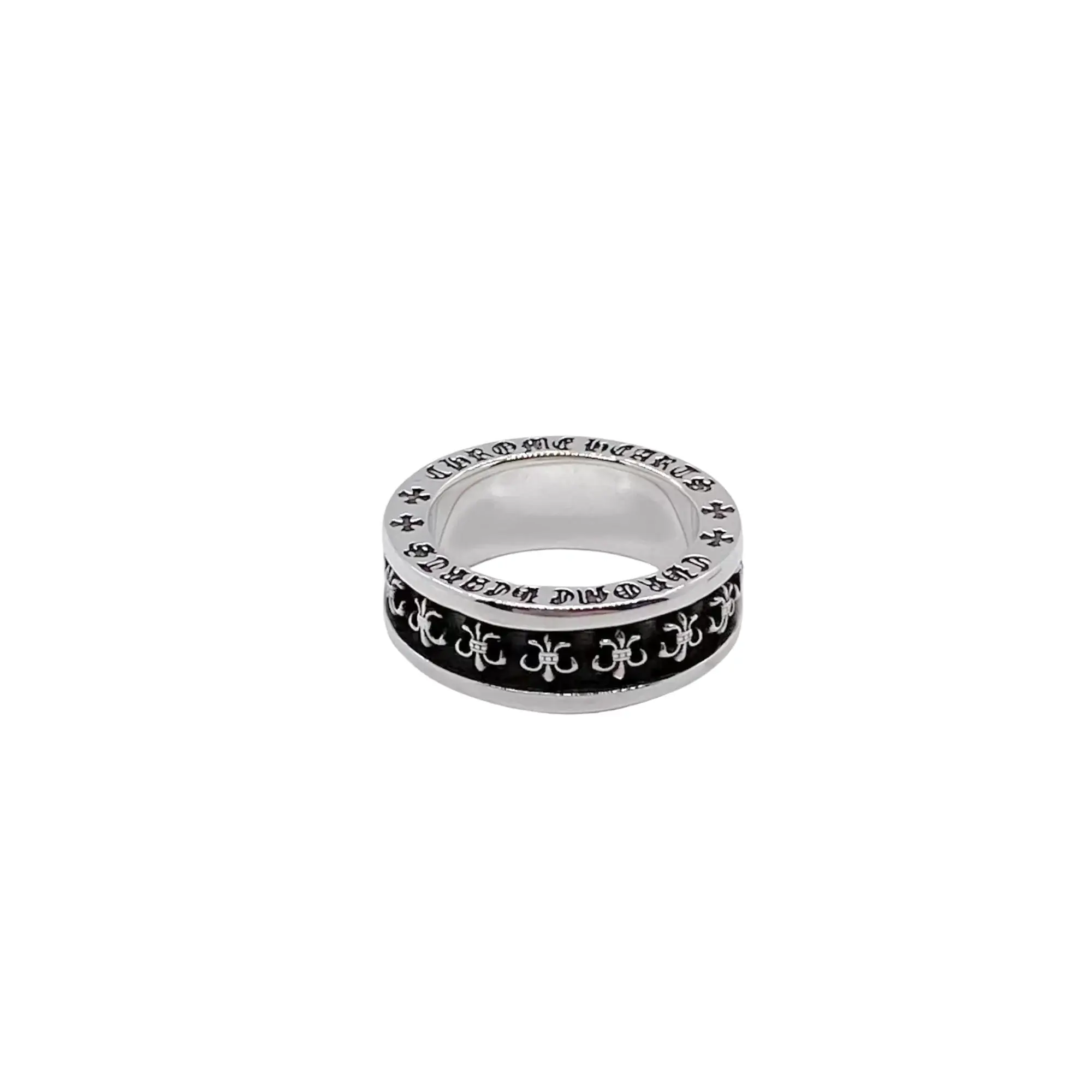 Vintage Chrome Hearts Tiny BS Fleur Ring