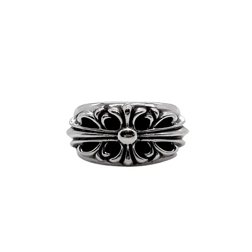 Chrome Hearts Floral Cross Ring