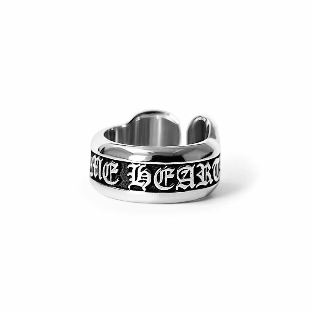 Chrome Hearts Scroll Band Ring