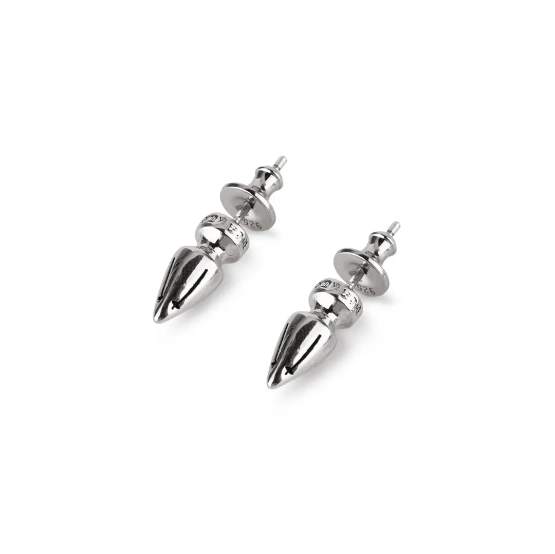 Chrome Hearts Spike Pendant Earrings
