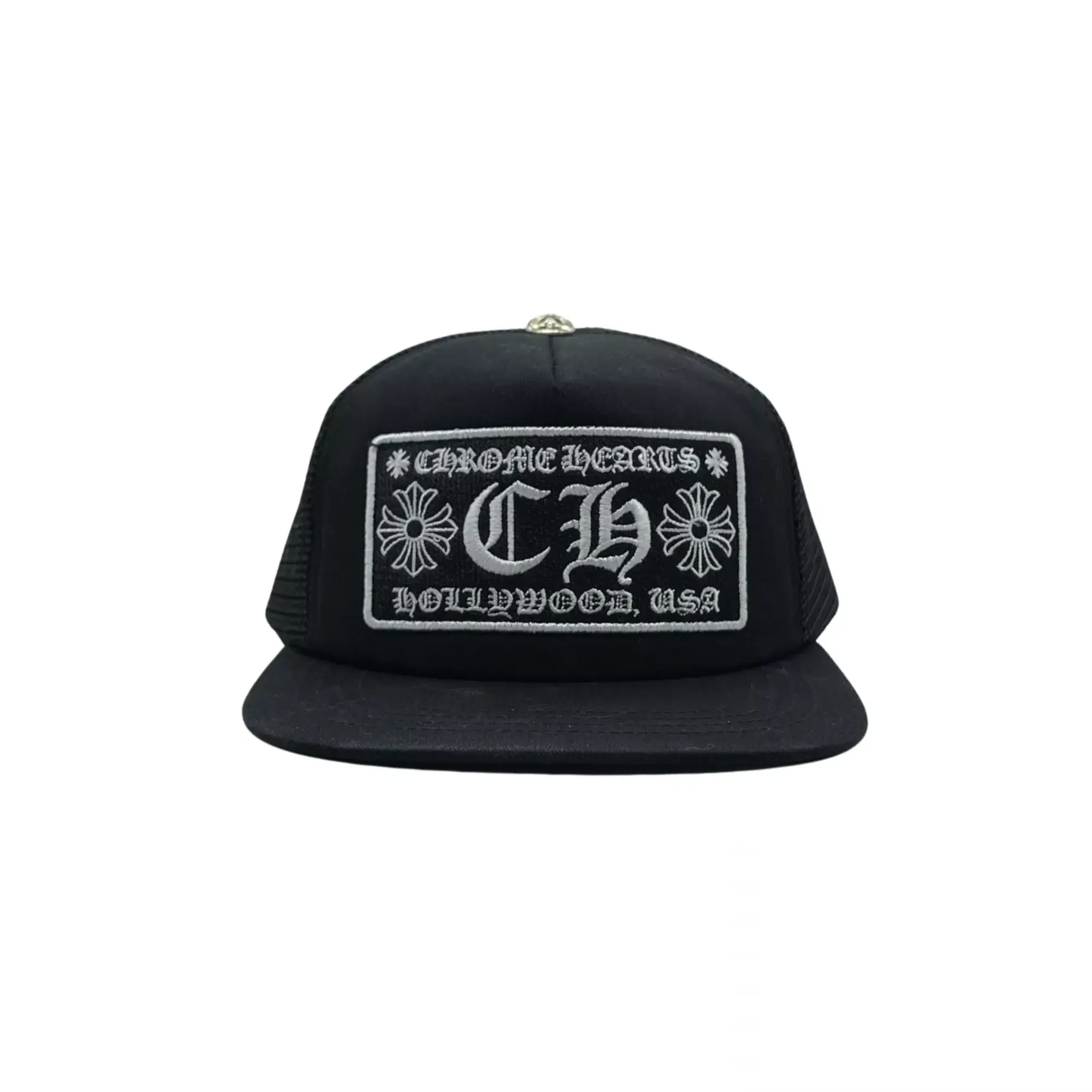 Chrome Hearts Beanie - Black Hollywood CH Trucker Hat