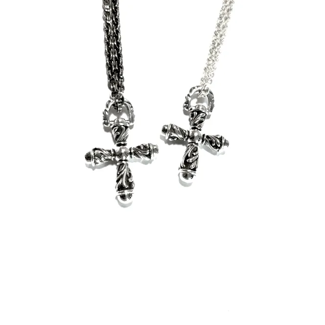 chrome hearts style necklace