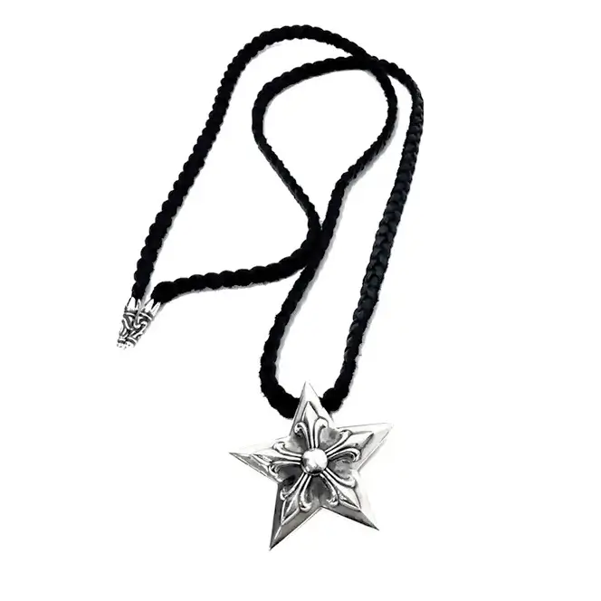Chrome Hearts Star Pendant Necklace - Trendy Fashion Icon