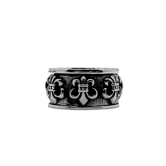 Mens Rings Chrome Hearts BS Fleur Spinner Ring