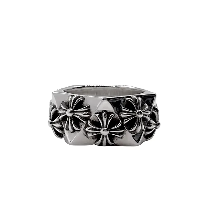 Chrome Hearts Pentagon CH Plus Ring