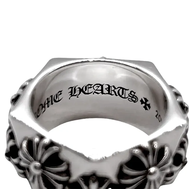 Chrome Hearts Pentagon CH Plus Ring