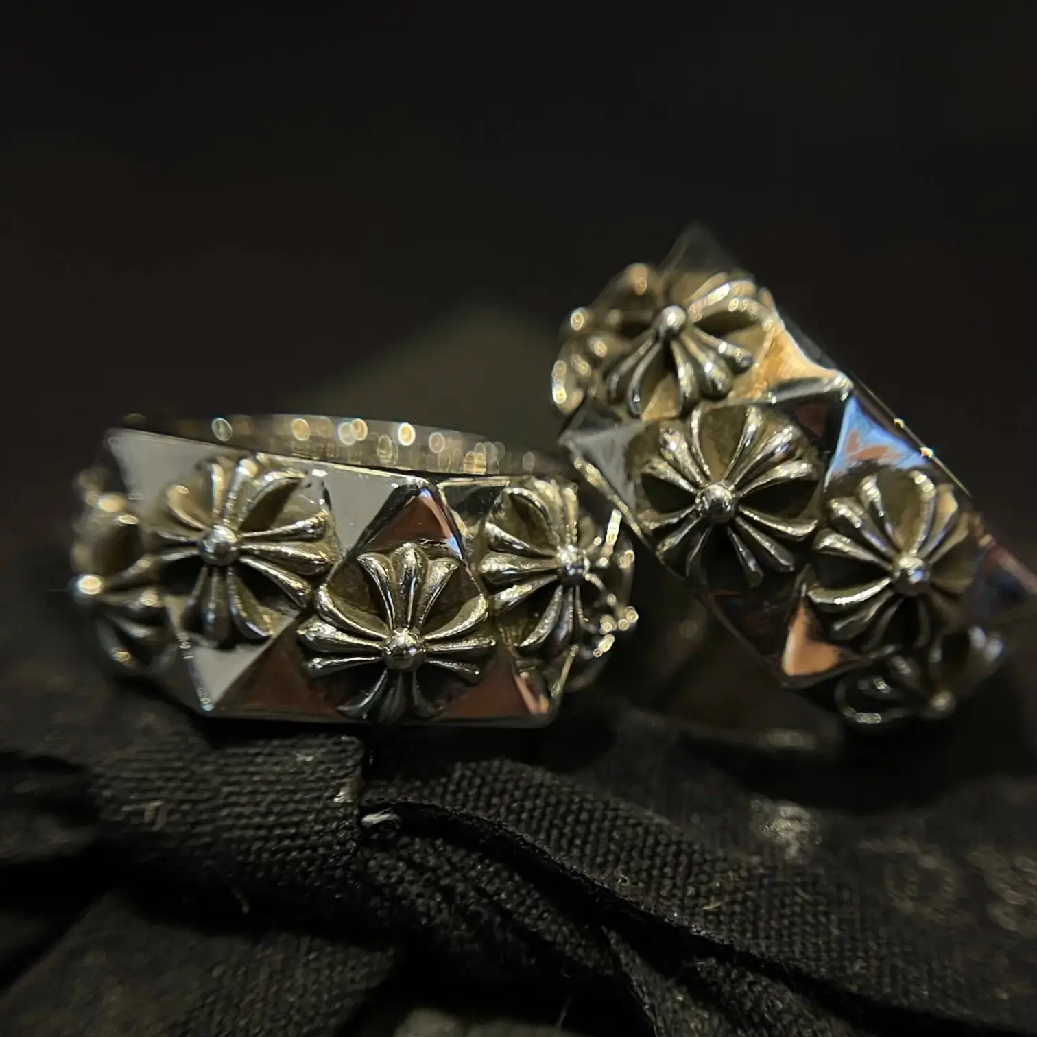 Chrome Hearts Pentagon CH Plus Ring