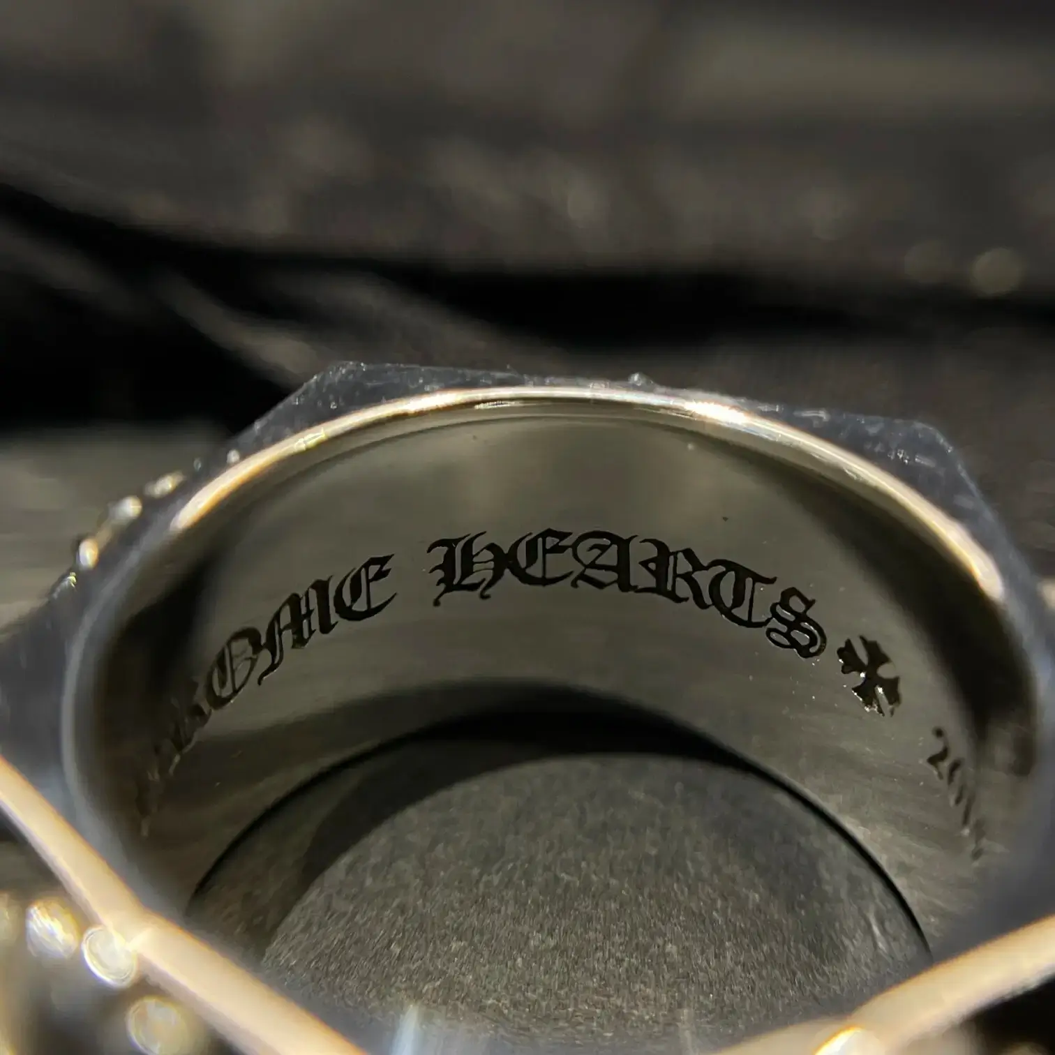 Chrome Hearts Pentagon CH Plus Ring