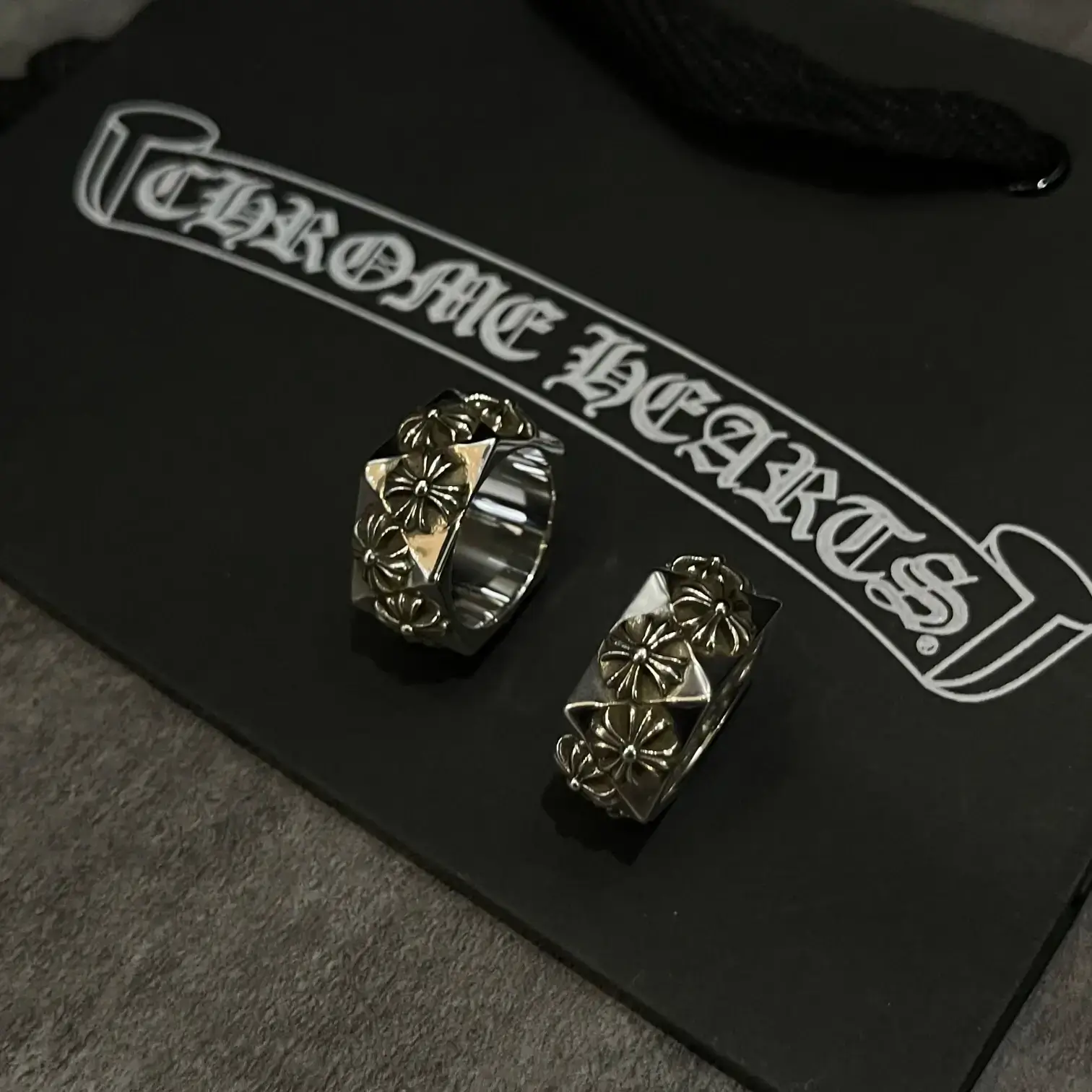 Chrome Hearts Pentagon CH Plus Ring