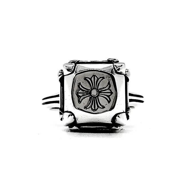 Chrome Hearts Ring Women Butterfly Cross Cocktail Ring