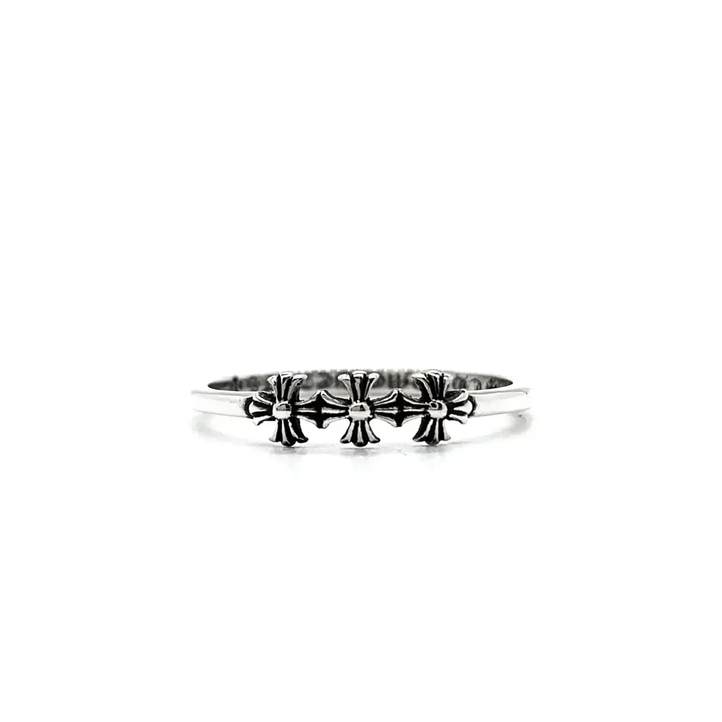 Chrome Hearts Triple Cross Ring