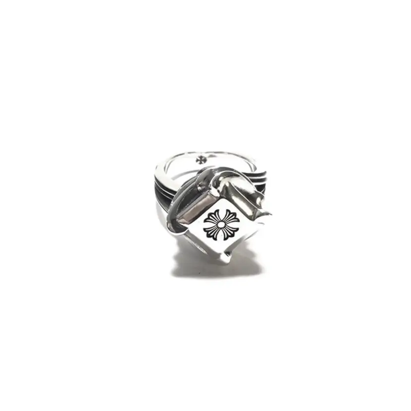 Cross Iris Chrome Hearts Cocktail Ring