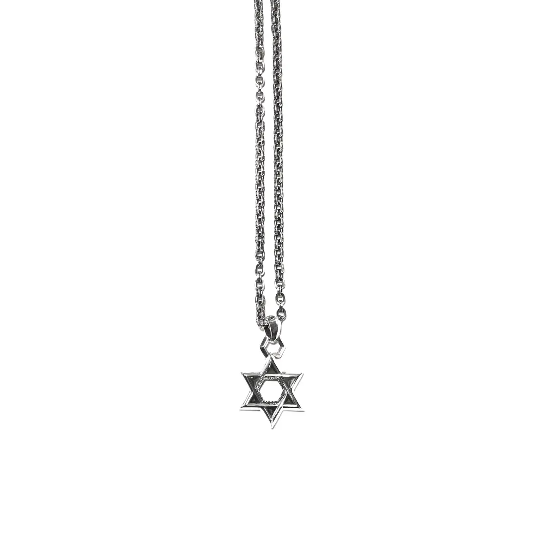 Star Of David Chrome Hearts Necklace (large)