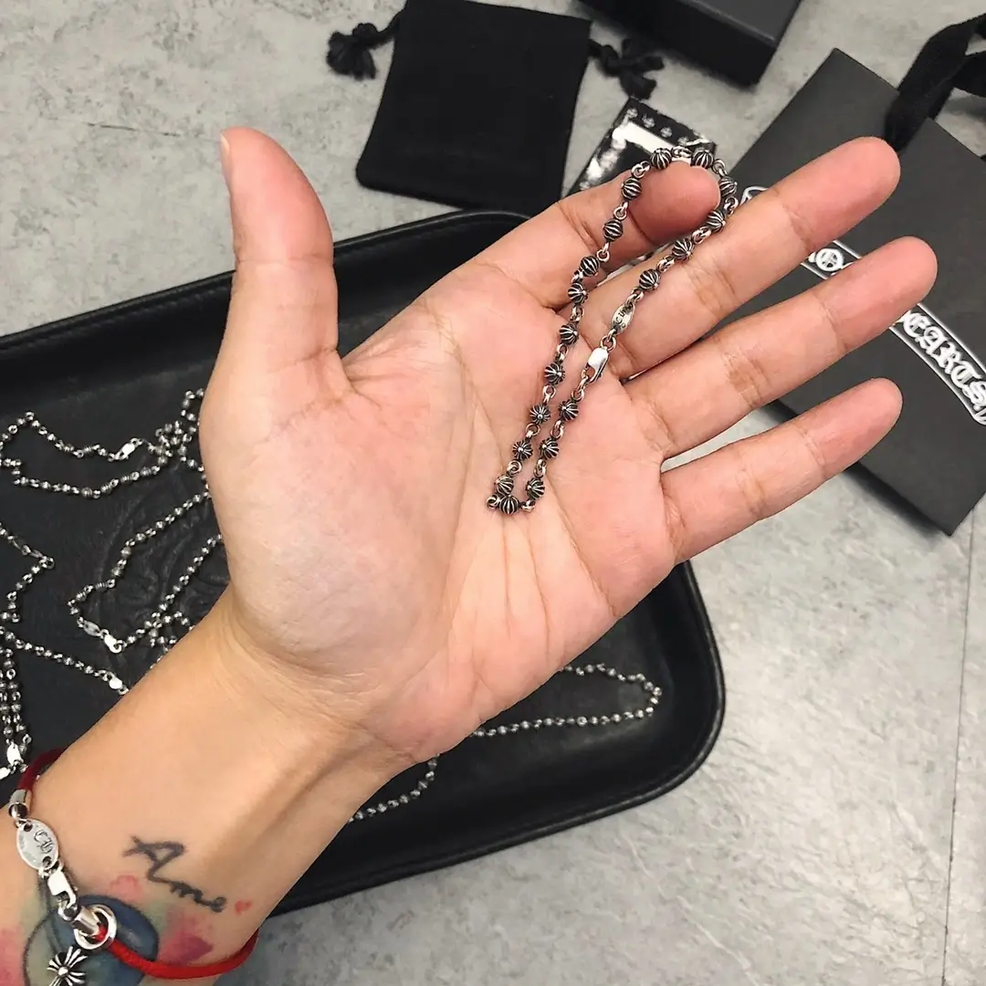 Chrome Hearts Cross Ball Bracelet/Necklace