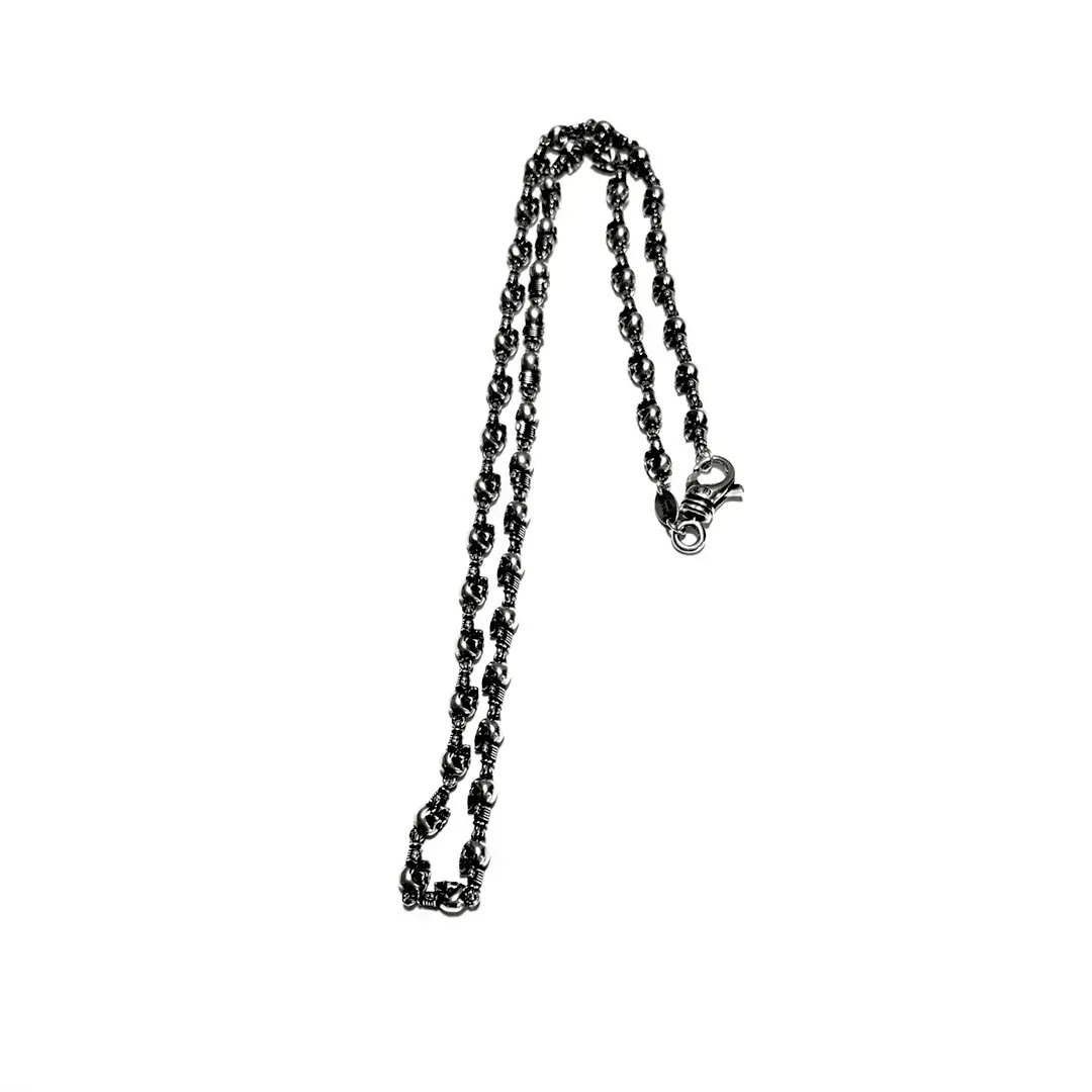 Joe Foti X Chrome Hearts Skull Chain Necklace