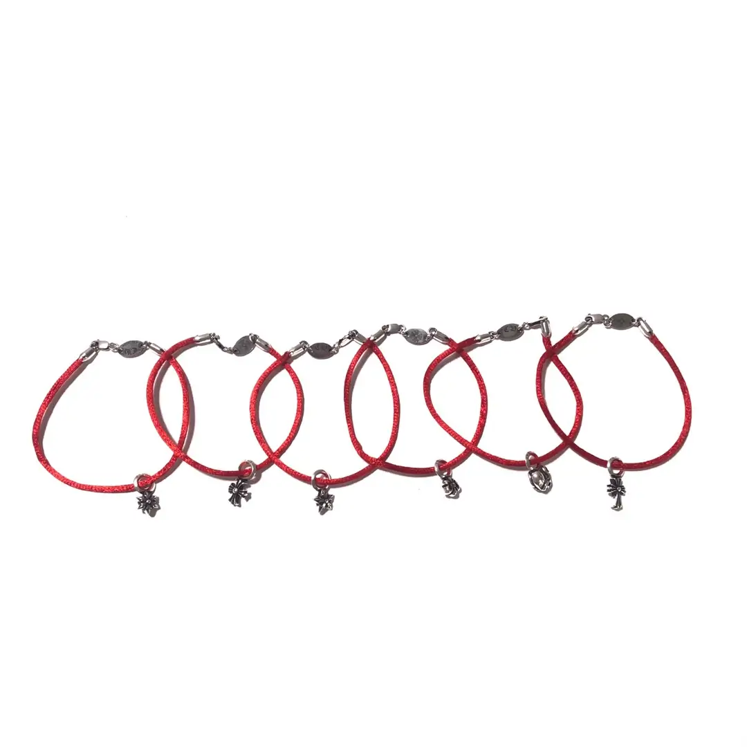 Chrome Hearts KZ Red Rope Bracelet (6 styles)