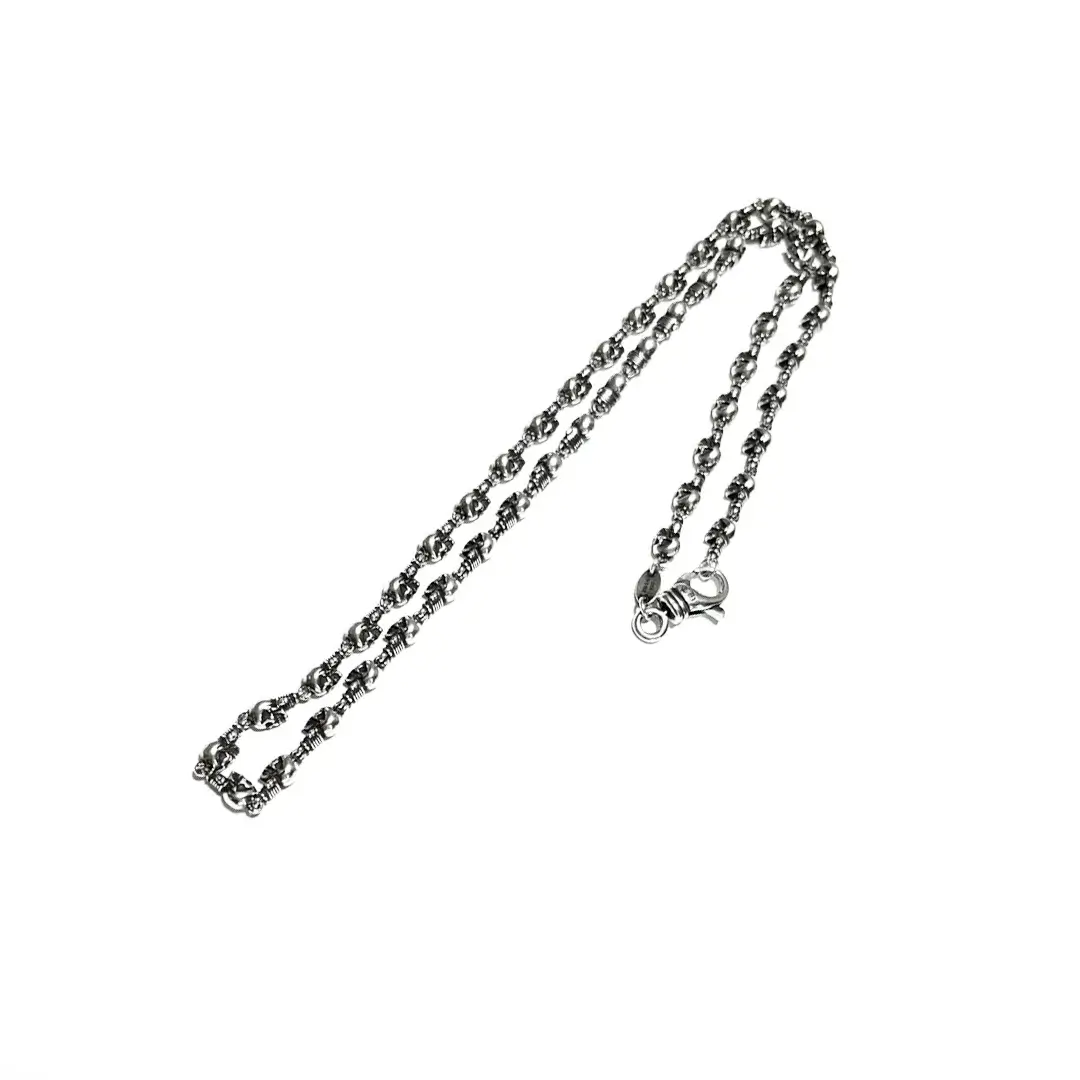 Joe Foti X Chrome Hearts Skull Chain Necklace