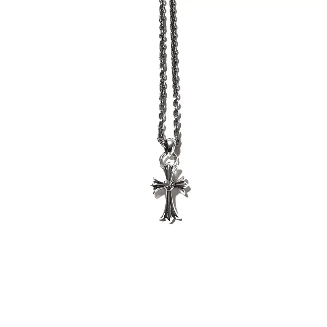 Heart Cross Pendant Chrome Hearts Locket