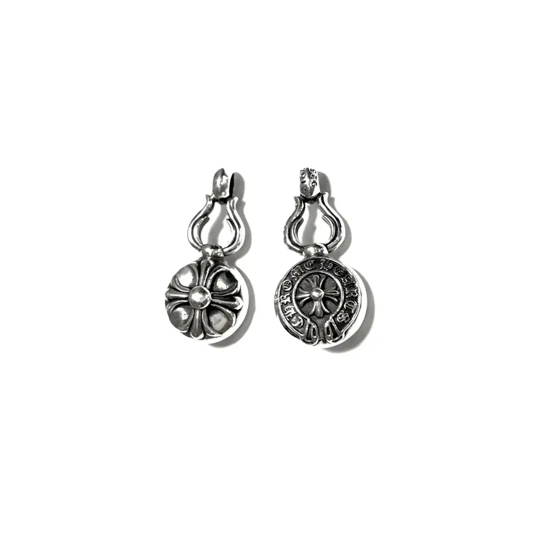 Chrome Hearts Horseshoe Cross Ball Necklace